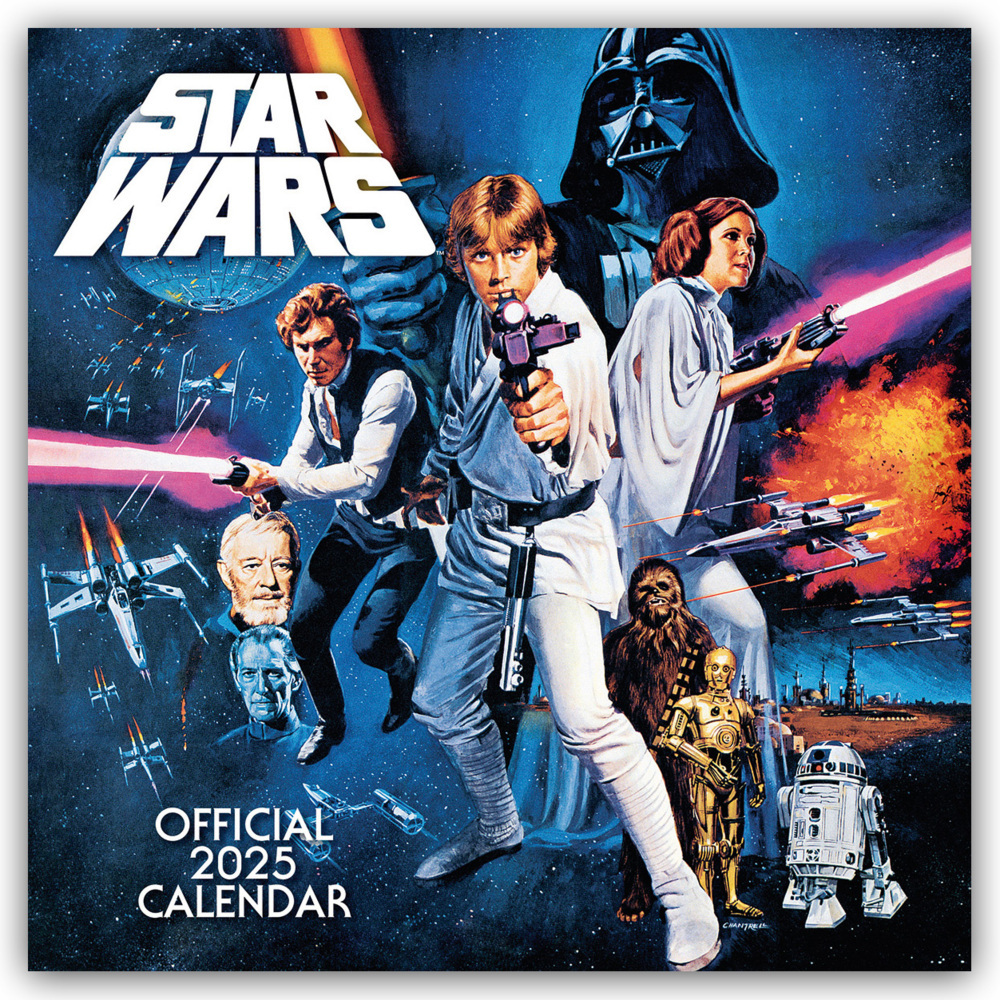 Cover: 9781835271148 | Star Wars - Official 2025 - Wandkalender | Danilo Promotion Ltd | 2025