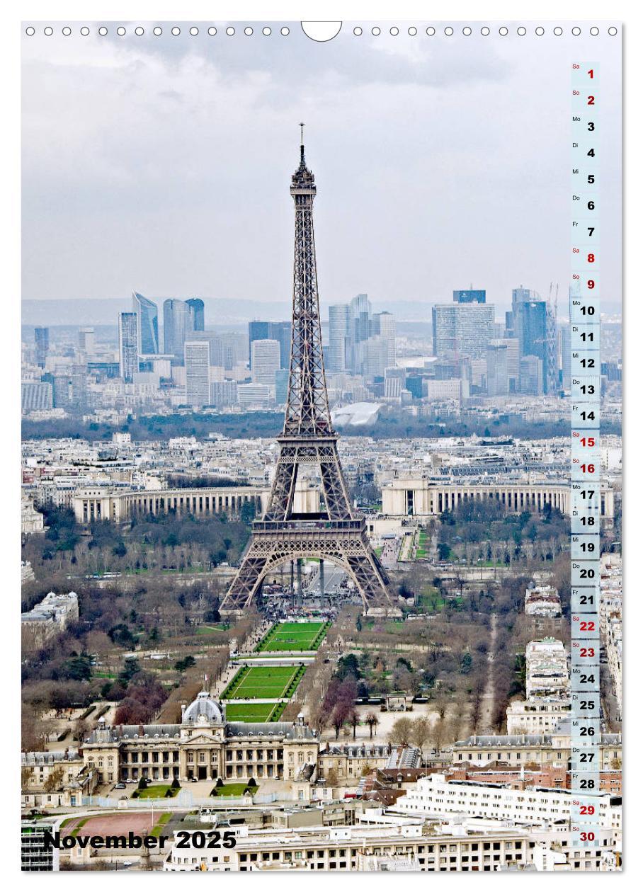 Bild: 9783435979318 | Paris Traummetropole mit Charme (Wandkalender 2025 DIN A3 hoch),...