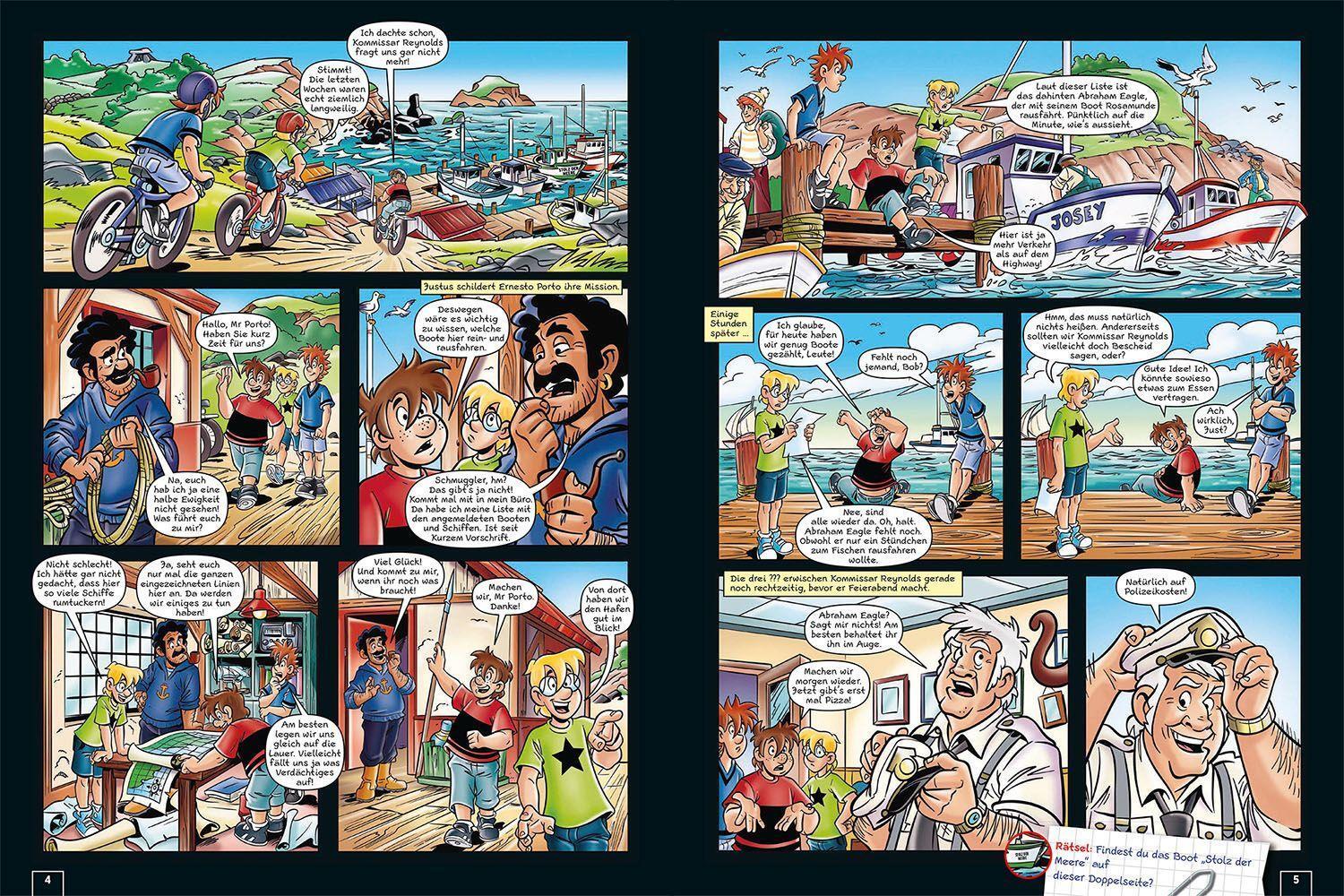 Bild: 9783440176450 | Die drei ??? Kids Gruselnächte in Rocky Beach | Comic | Springorum