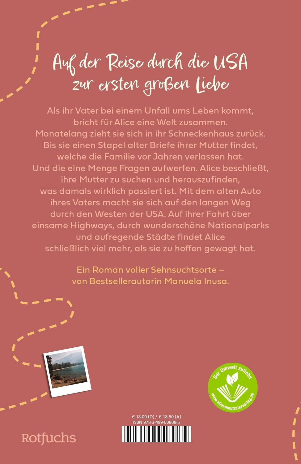 Rückseite: 9783757100827 | Vor uns das Leben | Manuela Inusa | Buch | 320 S. | Deutsch | 2024