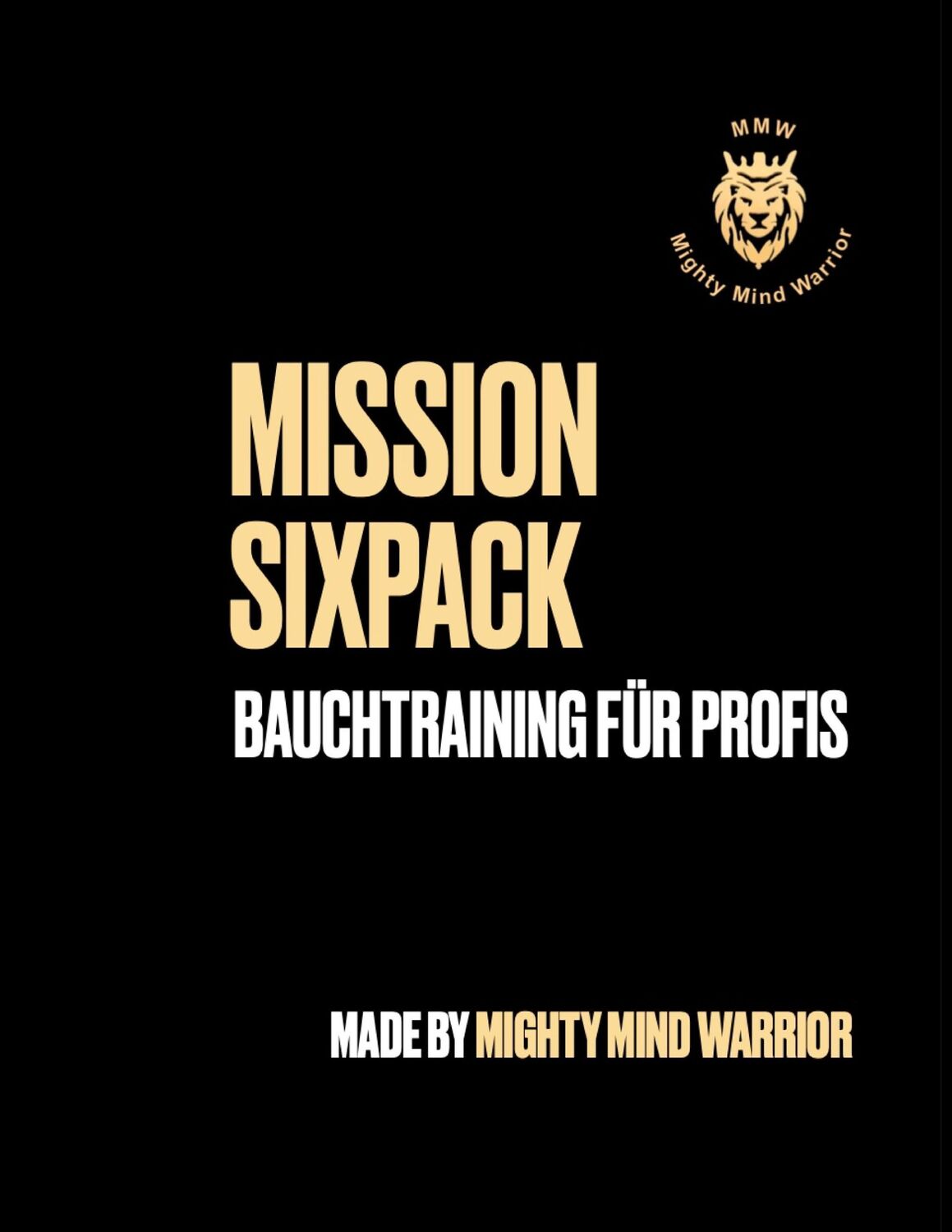 Cover: 9783759743411 | Mission Sixpack | Bauchtraining für Profis | Alain Biankeu | Buch