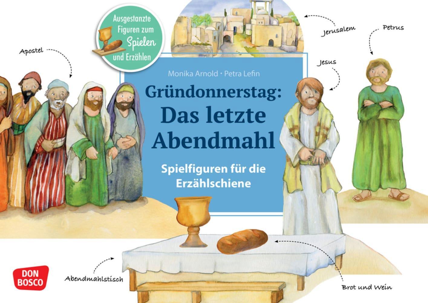 Cover: 4260694922033 | Gründonnerstag: Das letzte Abendmahl. Erzählschienen-Figurenset | 2024