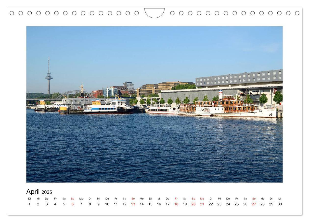 Bild: 9783435800032 | Kiel und Umland (Wandkalender 2025 DIN A4 quer), CALVENDO...