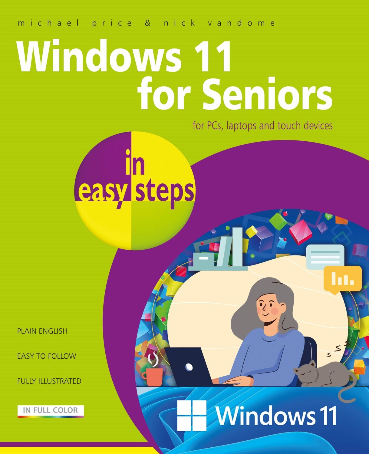 Cover: 9781840789331 | Windows 11 for Seniors in easy steps | Michael Price (u. a.) | Buch