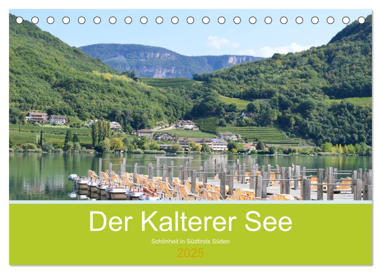 Cover: 9783435171682 | Der Kalterer See - Schönheit in Südtirols Süden (Tischkalender 2025...