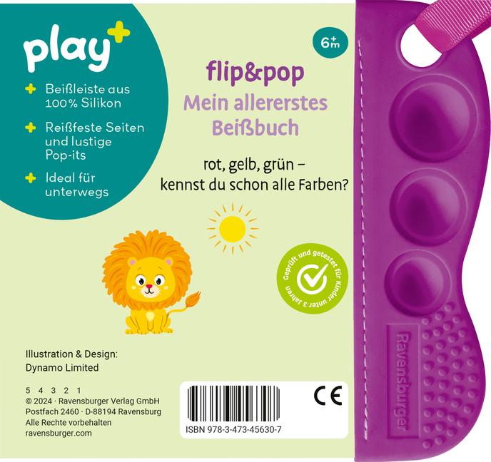 Bild: 9783473456307 | Ravensburger Play+ flip&amp;pop: Erste Farben (Mein allererstes...