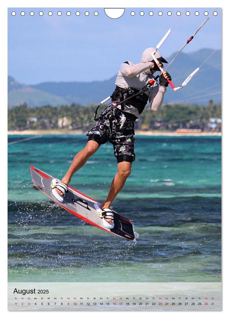 Bild: 9783435887699 | Kitesurfen - Fun pur (Wandkalender 2025 DIN A4 hoch), CALVENDO...