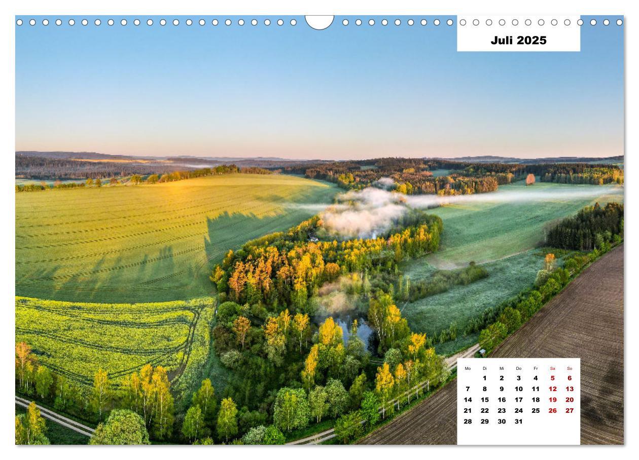 Bild: 9783383974915 | Unser Erzgebirge von oben (Wandkalender 2025 DIN A3 quer), CALVENDO...