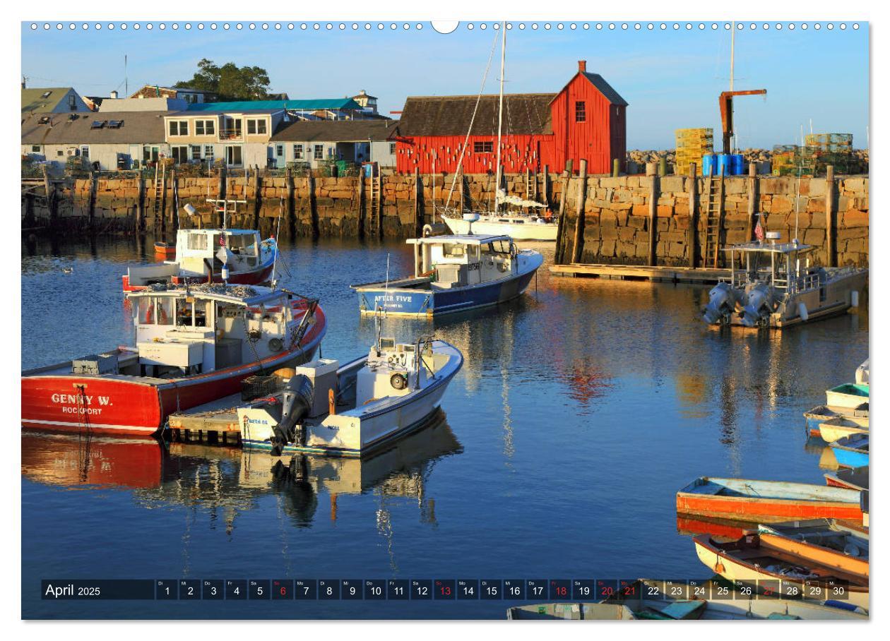 Bild: 9783435165995 | Neuengland - Von Rhode Island bis Maine (Wandkalender 2025 DIN A2...