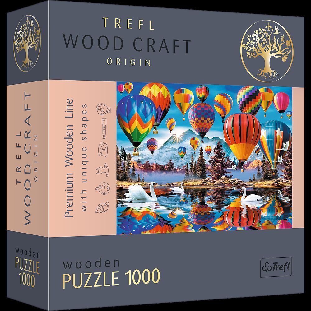 Cover: 5900511201437 | Holz Puzzle 1000 Bunte Ballons | Spiel | Kartonage | Deutsch | Trefl