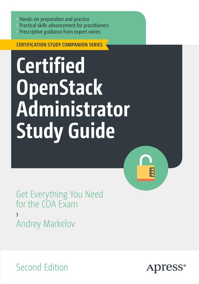 Cover: 9781484288030 | Certified OpenStack Administrator Study Guide | Andrey Markelov | Buch