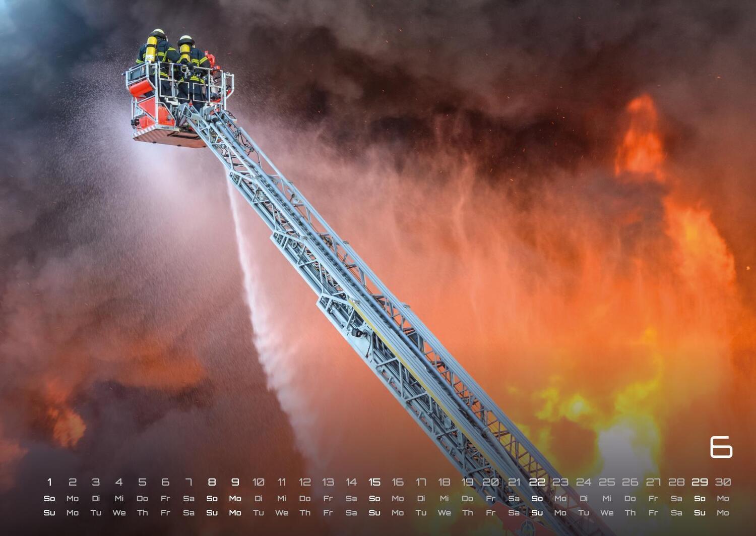 Bild: 9783986733988 | FIREFIGHTER - Retter in der Not - Feuerwehr - 2025 - Kalender DIN A2