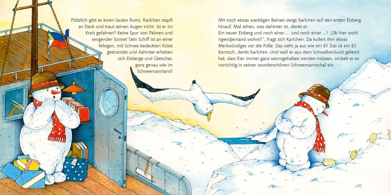 Bild: 9783963040443 | Schneemann Karlchen - Auf großer Fahrt | Angelica Rissmann | Buch