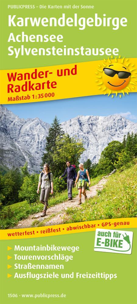 Cover: 9783961325061 | Karwendelgebirge, Achensee, Sylvensteinstausee Wander- und Radkarte...