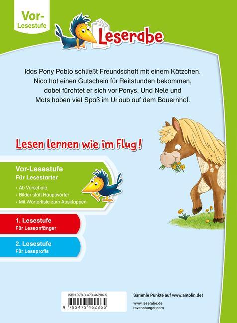 Bild: 9783473462865 | Ponygeschichten - Leserabe ab Vorschule - Erstlesebuch für Kinder...