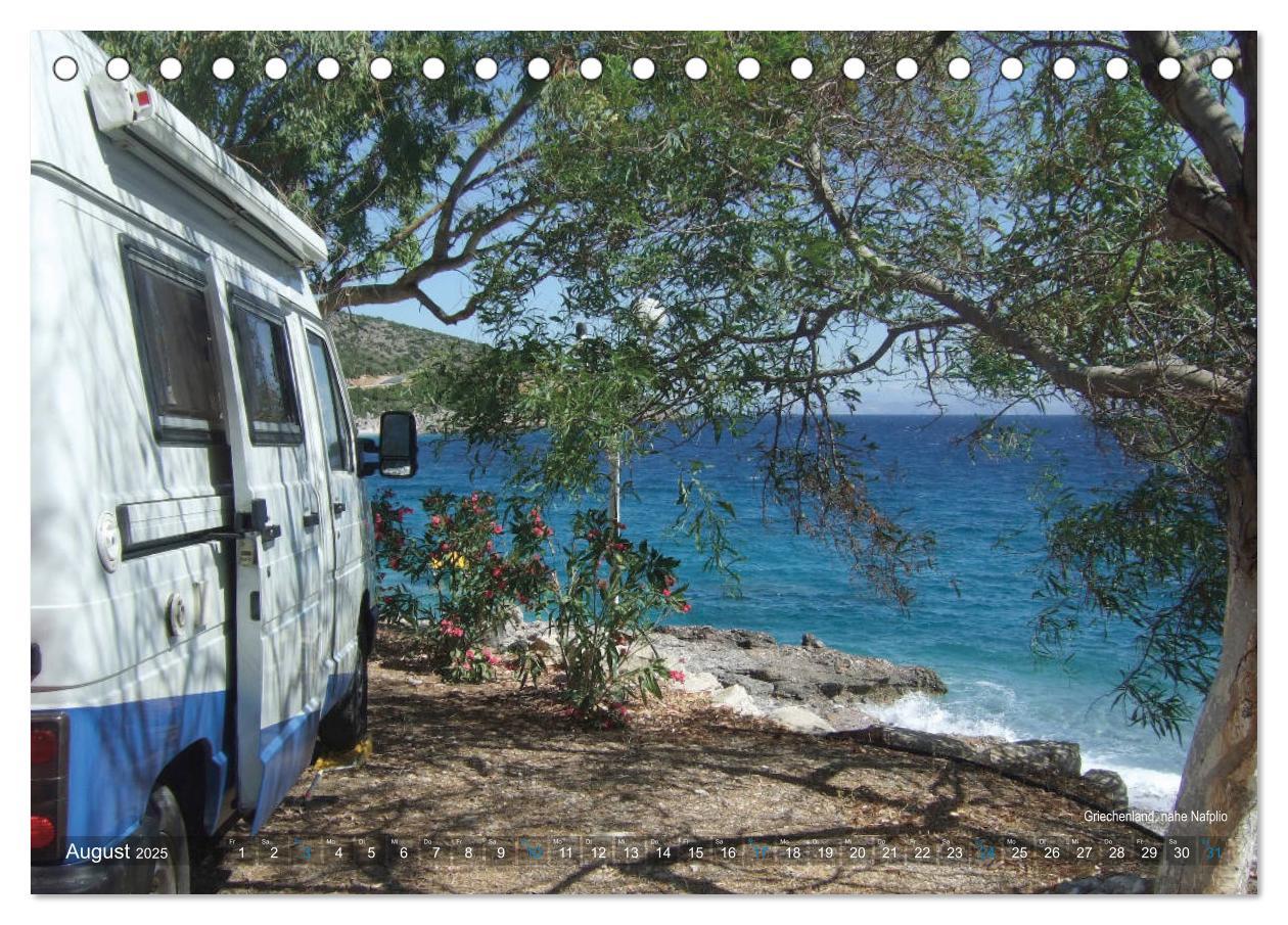 Bild: 9783435238149 | Vanlife - Leben, fahren, frei sein mit dem Wohnmobil (Tischkalender...