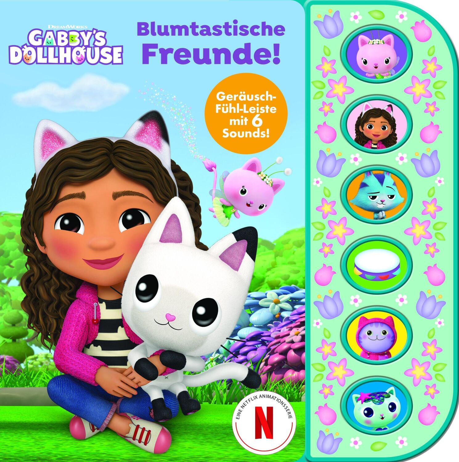 Cover: 9781503772281 | Gabby's Dollhouse - Blumtastische Freunde - Soundbuch mit...