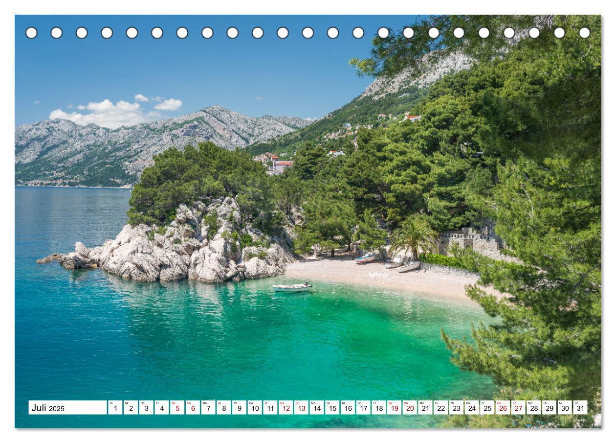 Bild: 9783383791710 | Kroatien - Perle des Balkans (Tischkalender 2025 DIN A5 quer),...