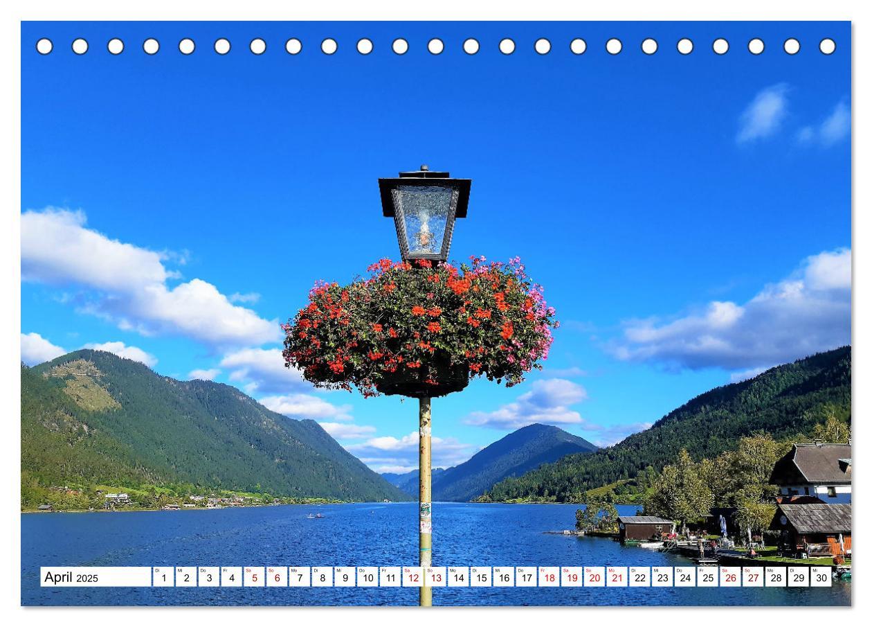 Bild: 9783435107612 | Villach und Weissensee - Stadt, Land, Berge und Seen (Tischkalender...