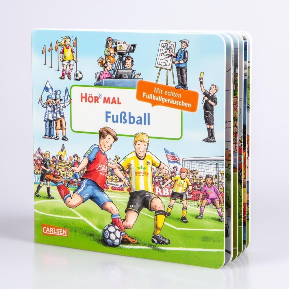 Bild: 9783551251909 | Hör mal (Soundbuch): Fußball | Christian Zimmer | Buch | Unzerr.