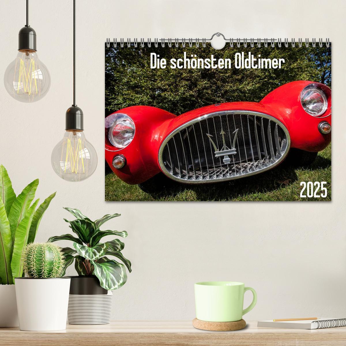 Bild: 9783435559534 | Die schönsten Oldtimer 2025 (Wandkalender 2025 DIN A4 quer),...