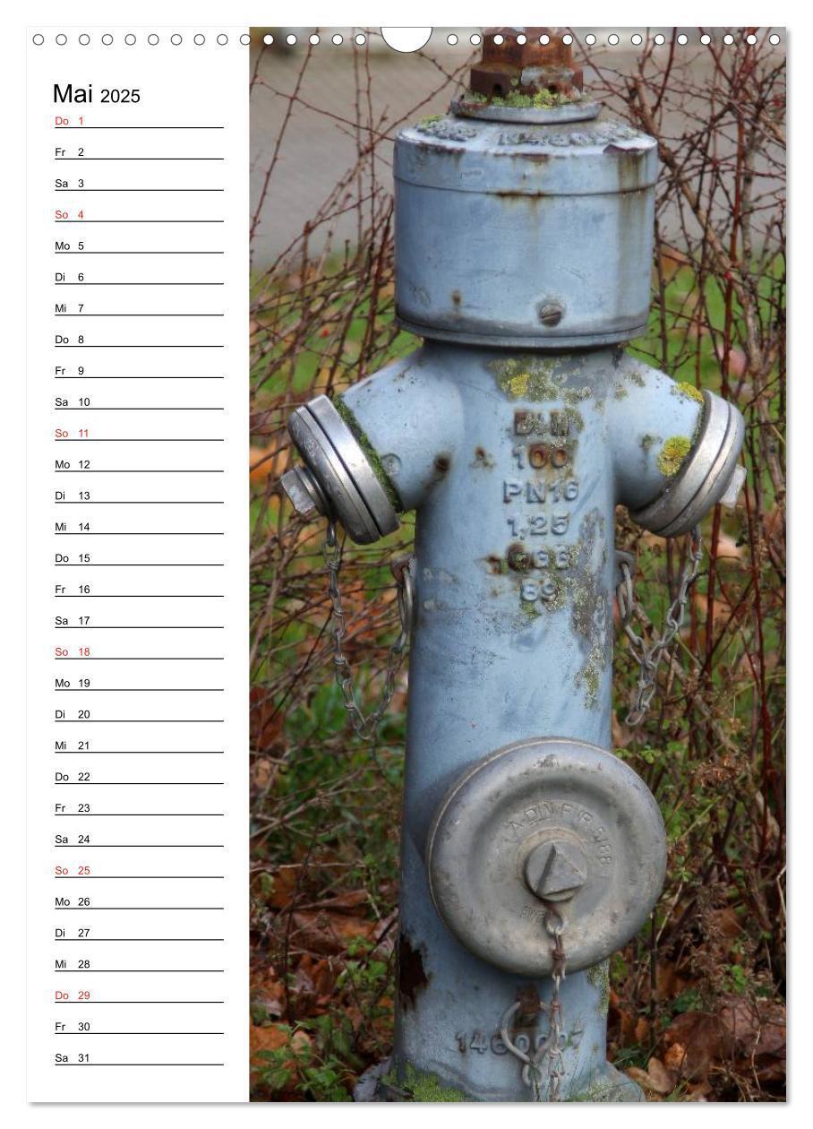 Bild: 9783457019986 | Nostalgie Hydranten (Wandkalender 2025 DIN A3 hoch), CALVENDO...