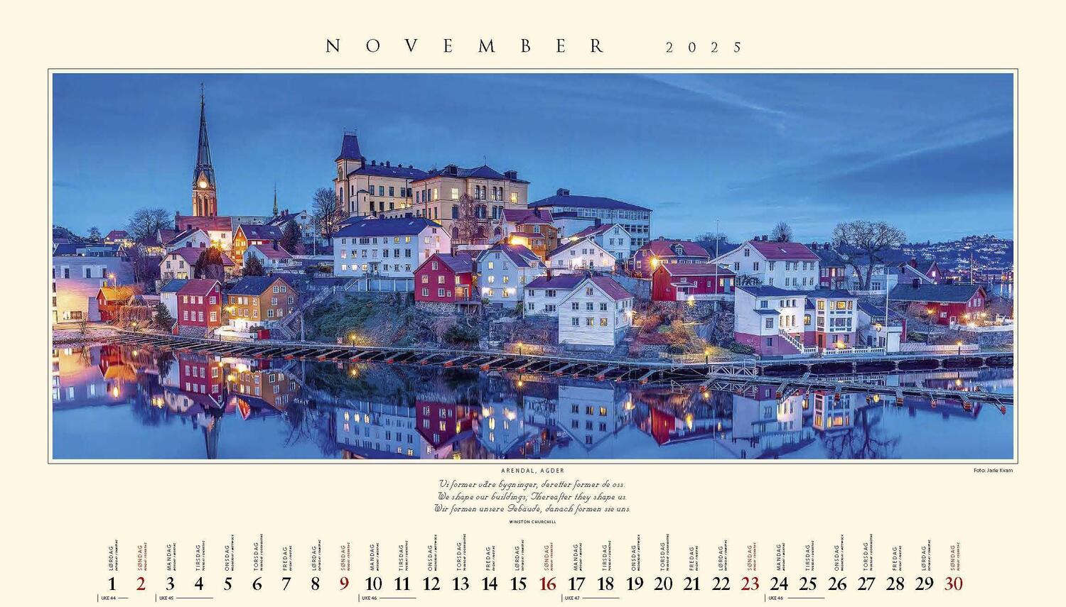 Bild: 9783930232970 | Panorama Norwegen 2025 Tischkalender | Kalenderforlaget | Kalender