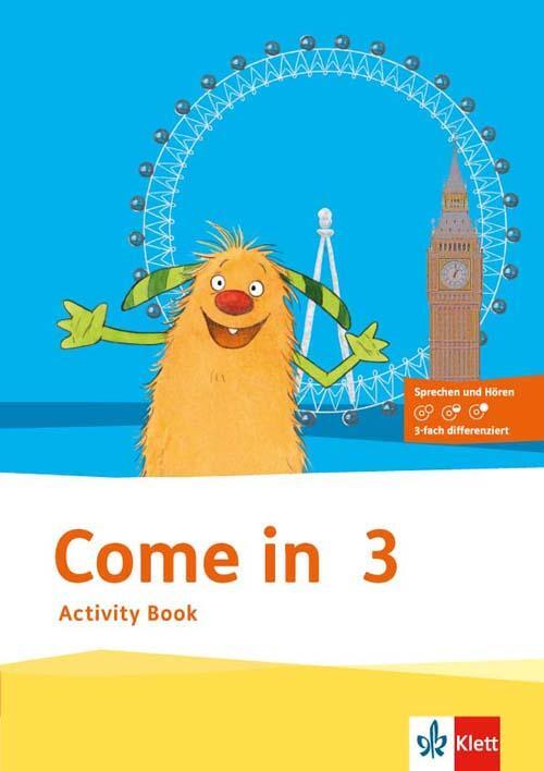 Cover: 9783125884618 | Come in. Activity Book mit Bild-/Wortkarten und Audio-CD 3. Schuljahr