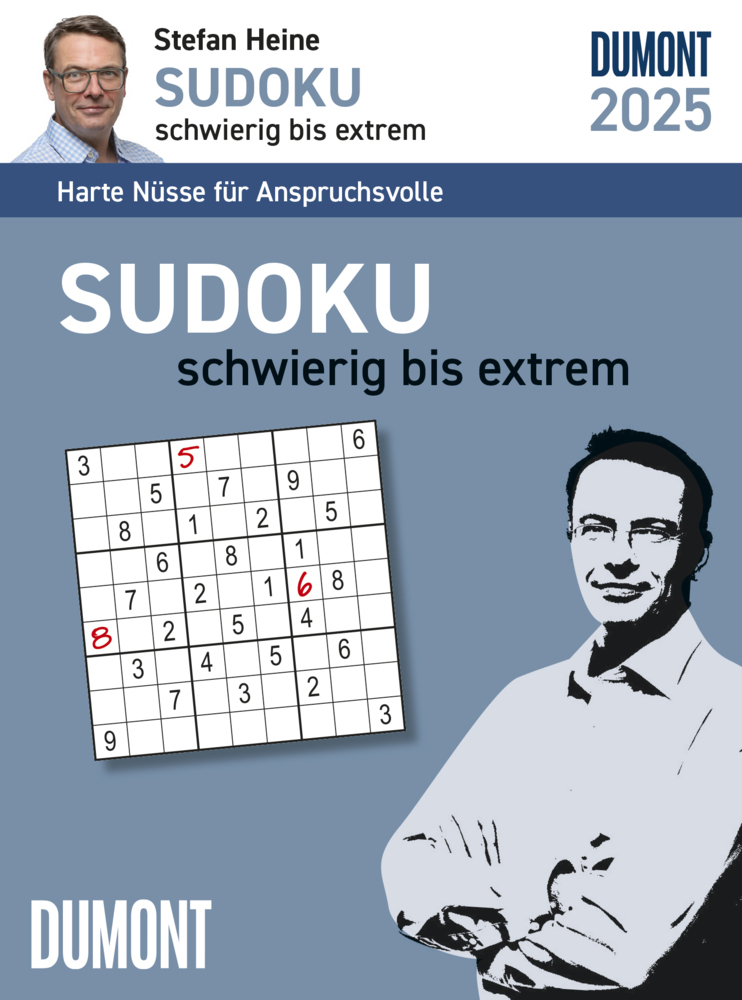 Cover: 4250809653839 | DUMONT - Stefan Heine Sudoku schwierig bis extrem 2025...