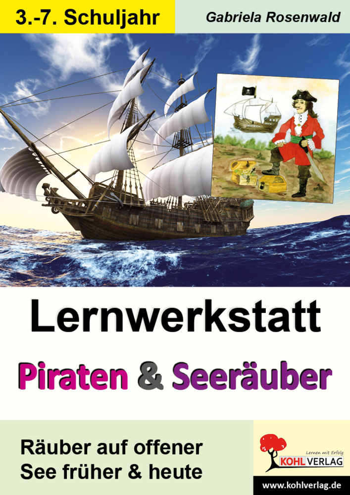 Cover: 9783866322592 | Lernwerkstatt Piraten und Seeräuber | Gabriela Rosenwald | Taschenbuch