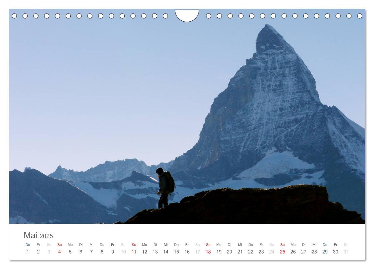 Bild: 9783435682355 | Magie Matterhorn (Wandkalender 2025 DIN A4 quer), CALVENDO...