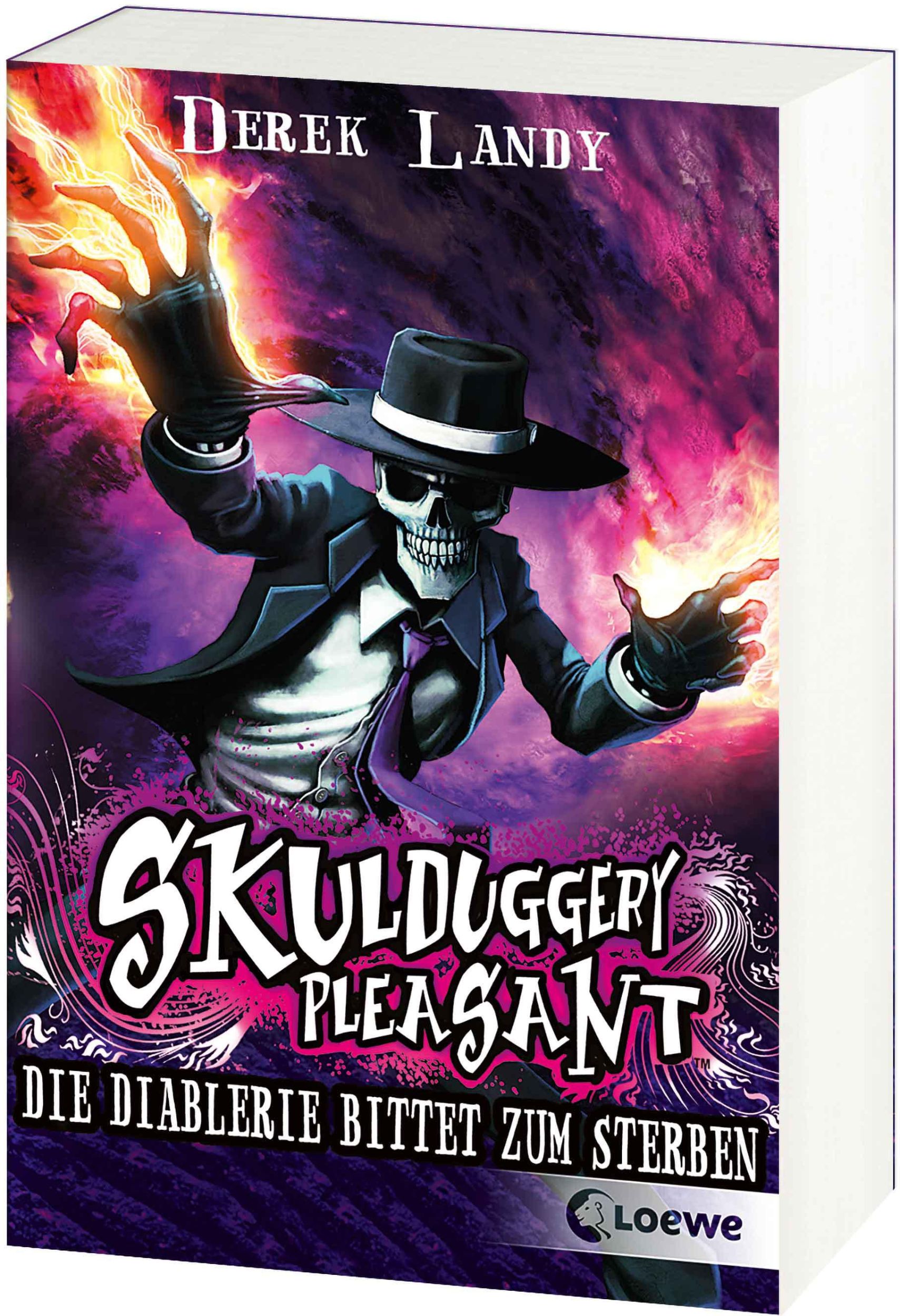 Cover: 9783785574058 | Skulduggery Pleasant 03. Die Diablerie bittet zum Sterben | Landy