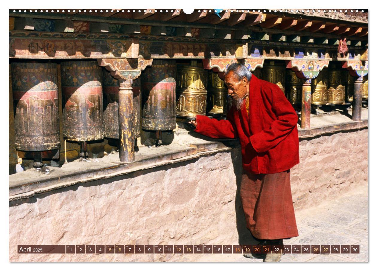 Bild: 9783383975783 | Tibet bewegt (hochwertiger Premium Wandkalender 2025 DIN A2 quer),...