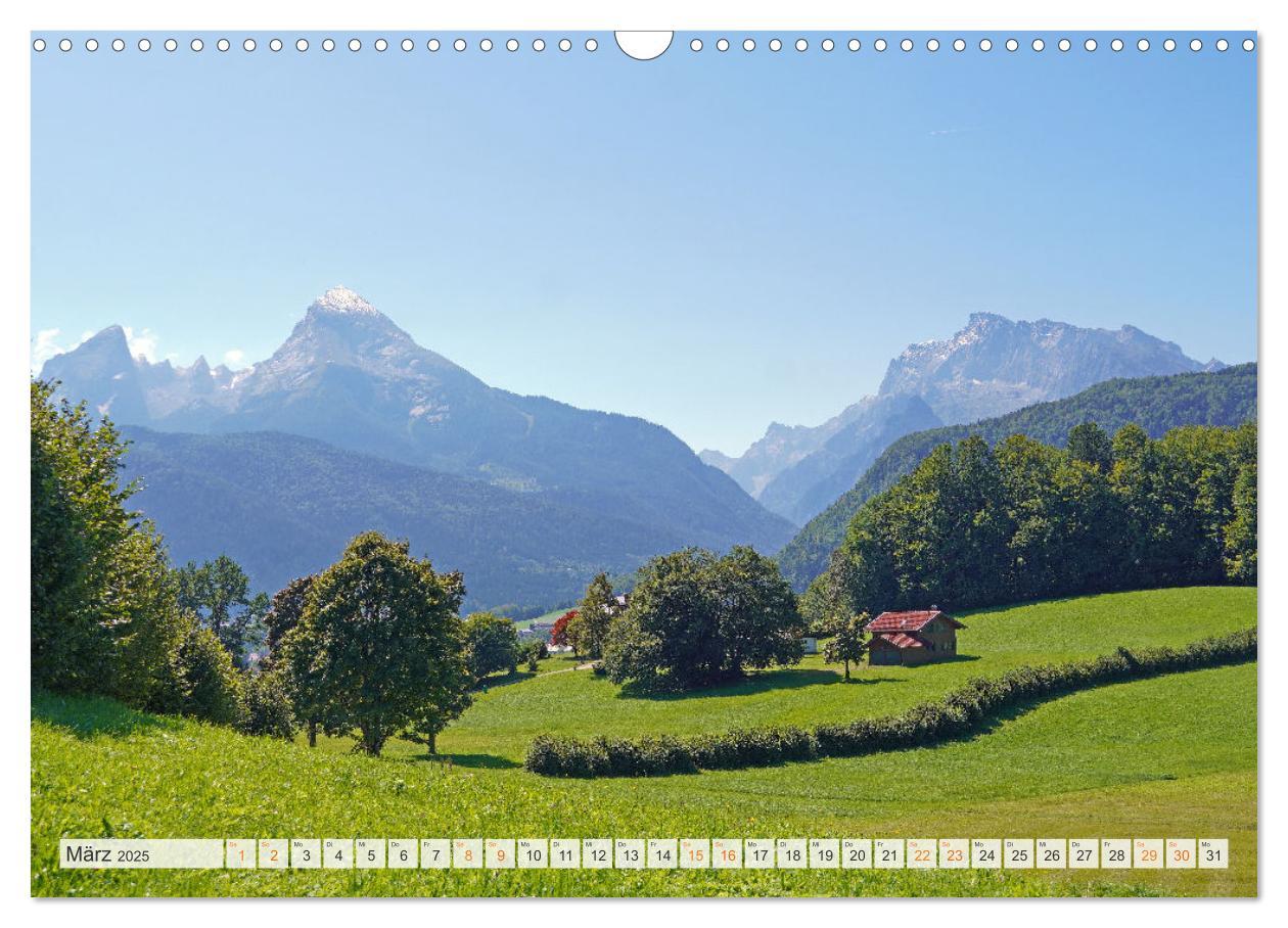 Bild: 9783383975035 | Berchtesgadener Land - Welt der Berge und Seen (Wandkalender 2025...