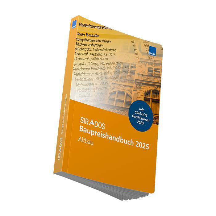 Cover: 9783811105508 | SIRADOS Baupreishandbuch Altbau | Taschenbuch | 430 S. | Deutsch