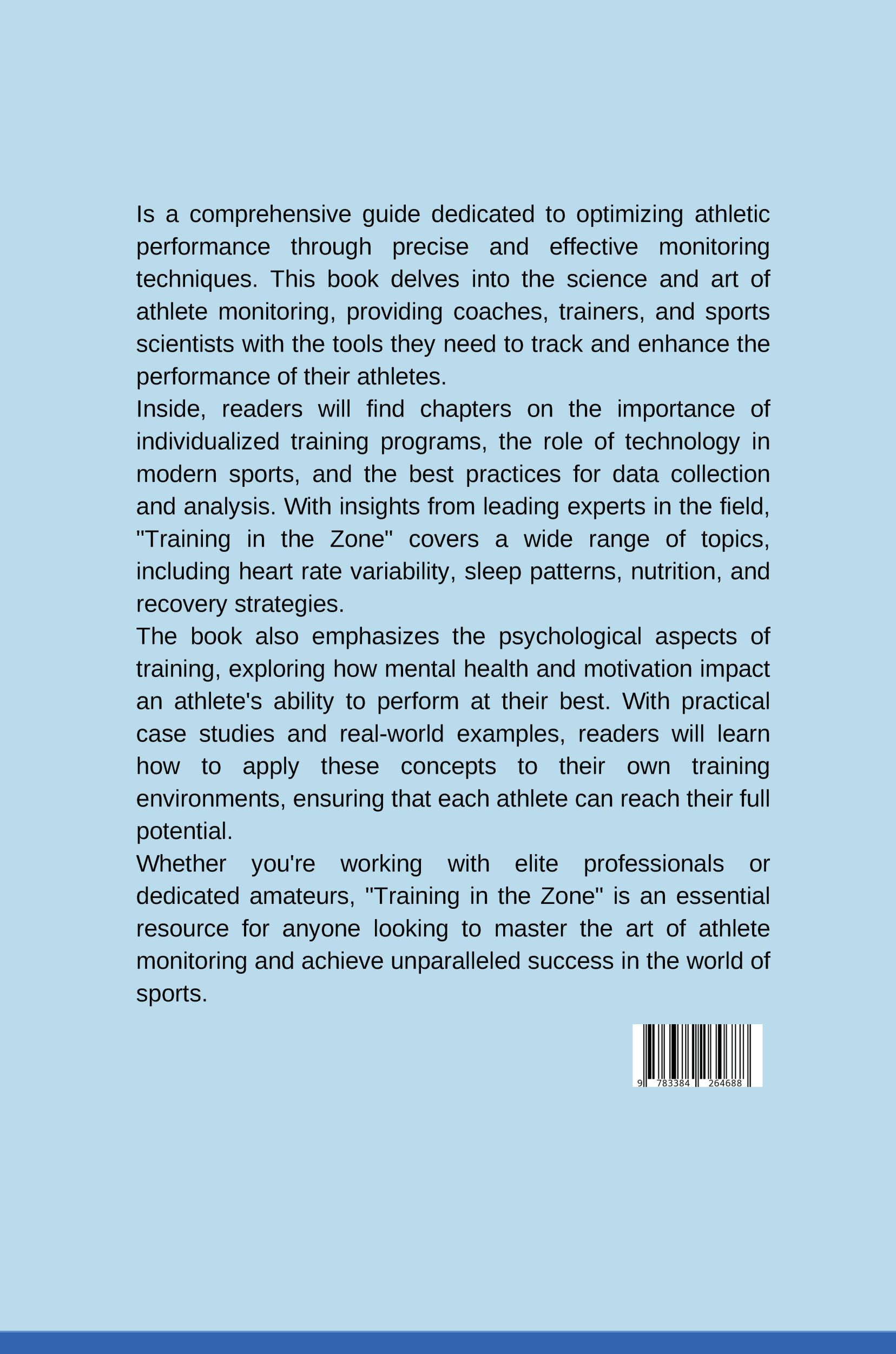 Rückseite: 9783384264688 | Training in the Zone: Mastering Athlete Monitoring for Success | Camus