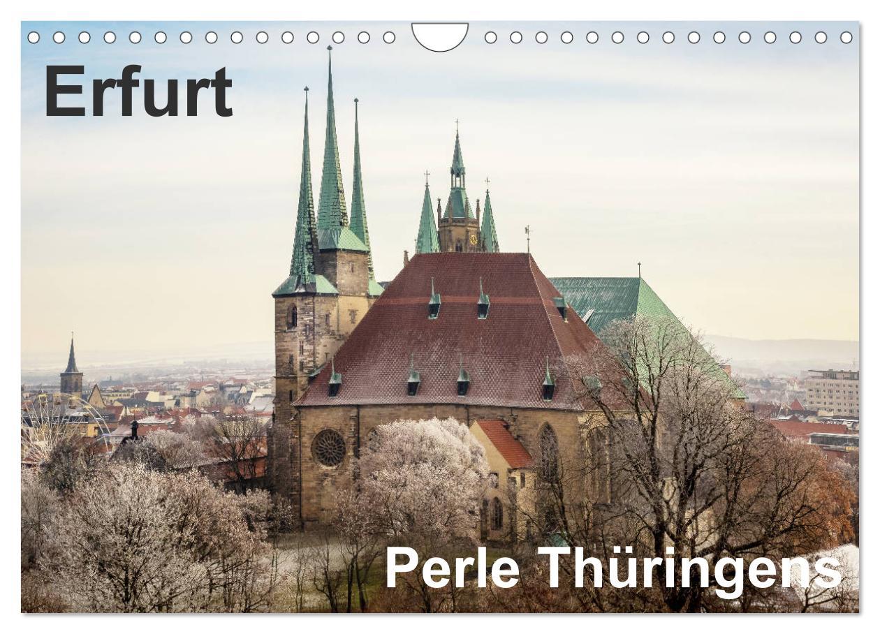 Cover: 9783435321940 | Erfurt. Perle Thüringens. (Wandkalender 2025 DIN A4 quer), CALVENDO...