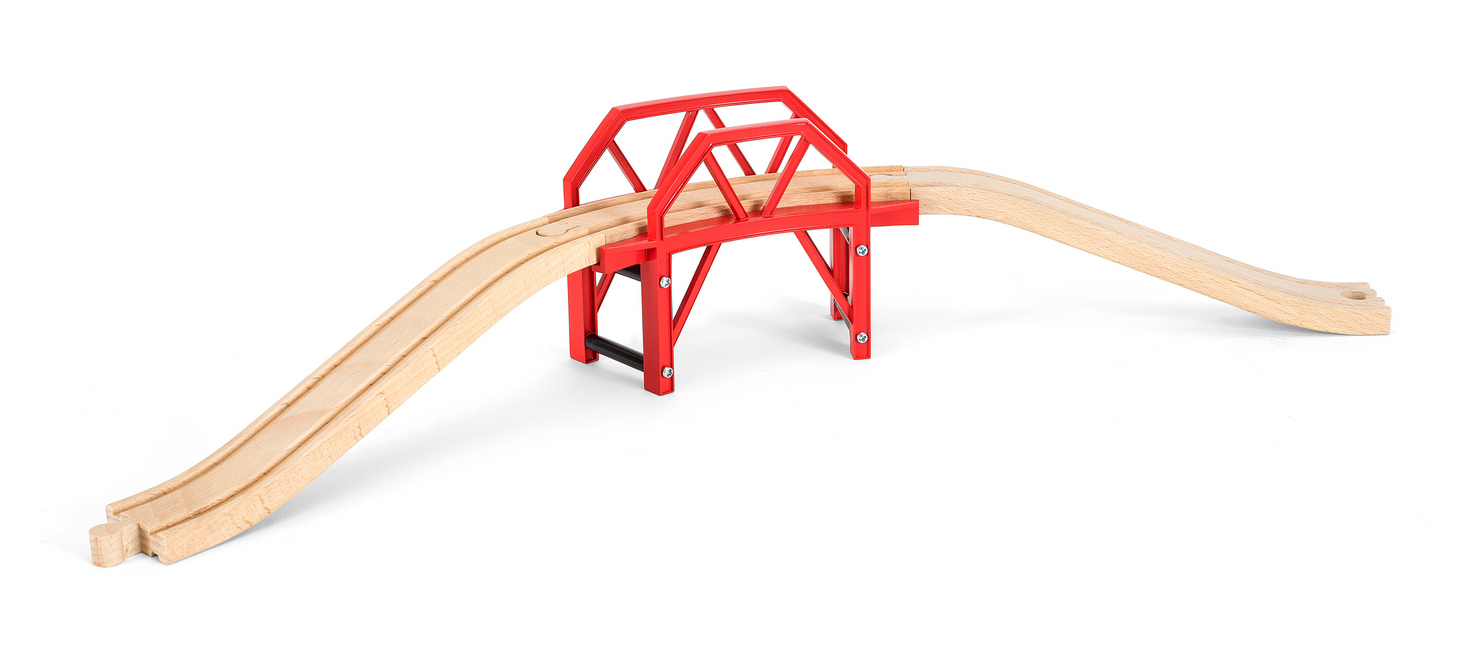 Bild: 7312350336993 | 33699 BRIO Bahnbrücke mit Auffahrten | BRIO® | Stück | In Schachtel