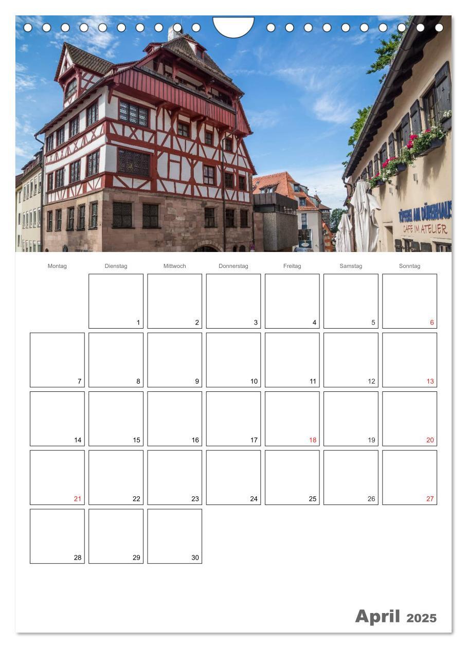 Bild: 9783457027479 | NÜRNBERG Bezauberndes Altstadtherz / Terminplaner (Wandkalender...