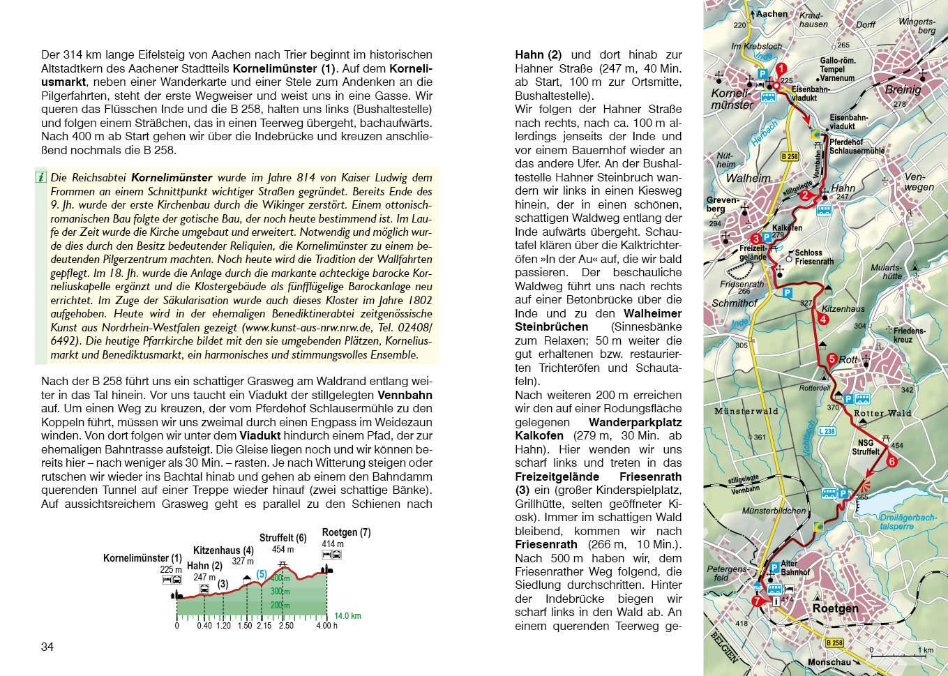 Bild: 9783763340651 | Eifelsteig | Von Aachen nach Trier. 15 Etappen. Mit GPS-Tracks | Buch