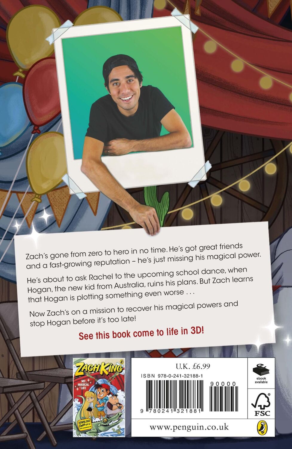 Rückseite: 9780241321881 | The Magical Mix-Up (My Magical Life Book 2) | Zach King | Taschenbuch