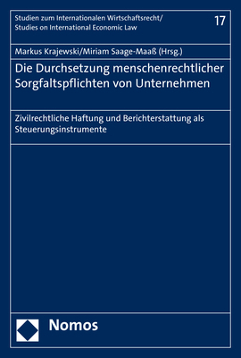 Cover: 9783848748426 | Die Durchsetzung menschenrechtlicher Sorgfaltspflichten von...