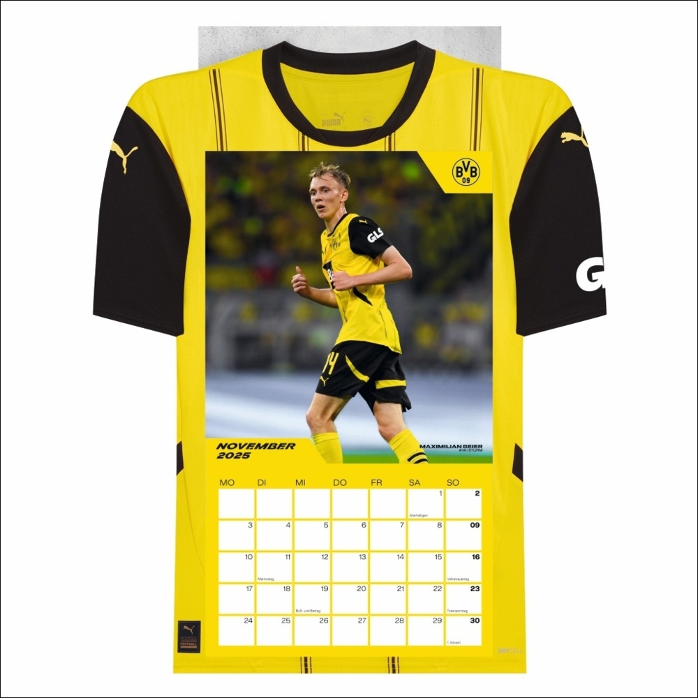 Bild: 9783756405442 | BVB Trikotkalender 2025 | Kalender | Spiralbindung | 14 S. | Deutsch