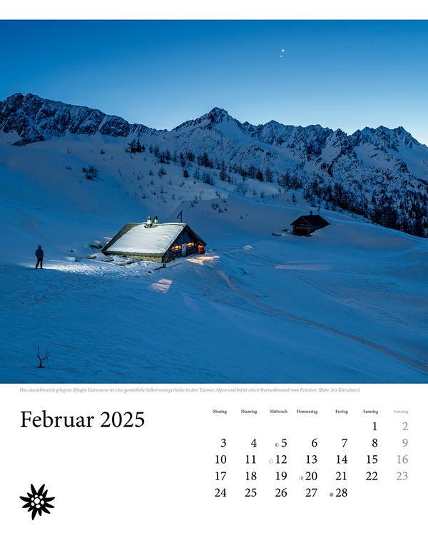 Bild: 9783731876120 | Hütten unserer Alpen 2025 | Verlag Korsch | Kalender | Spiralbindung