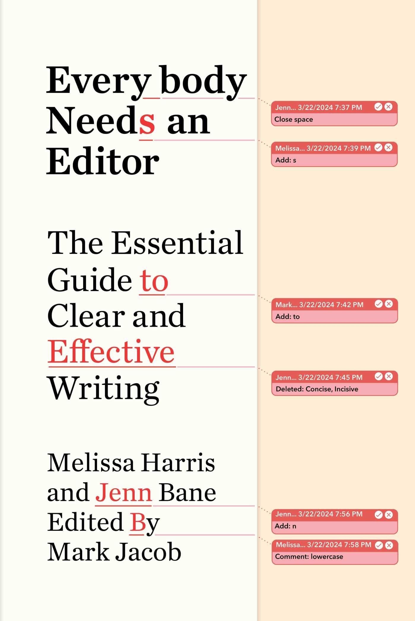 Cover: 9781668017296 | Everybody Needs an Editor | Melissa Harris (u. a.) | Buch | Englisch