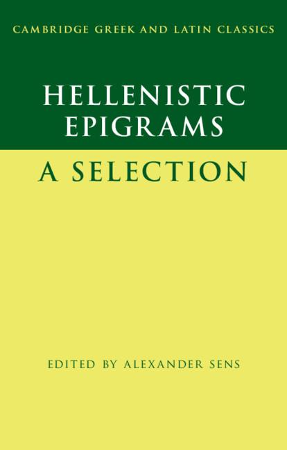 Cover: 9780521614818 | Hellenistic Epigrams | Alexander Sens | Taschenbuch | Englisch | 2022