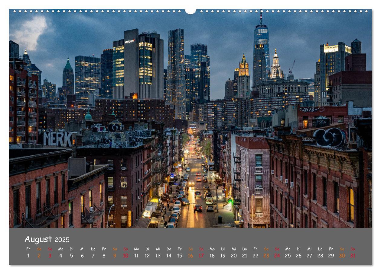 Bild: 9783435013807 | Faszination New York (Wandkalender 2025 DIN A2 quer), CALVENDO...