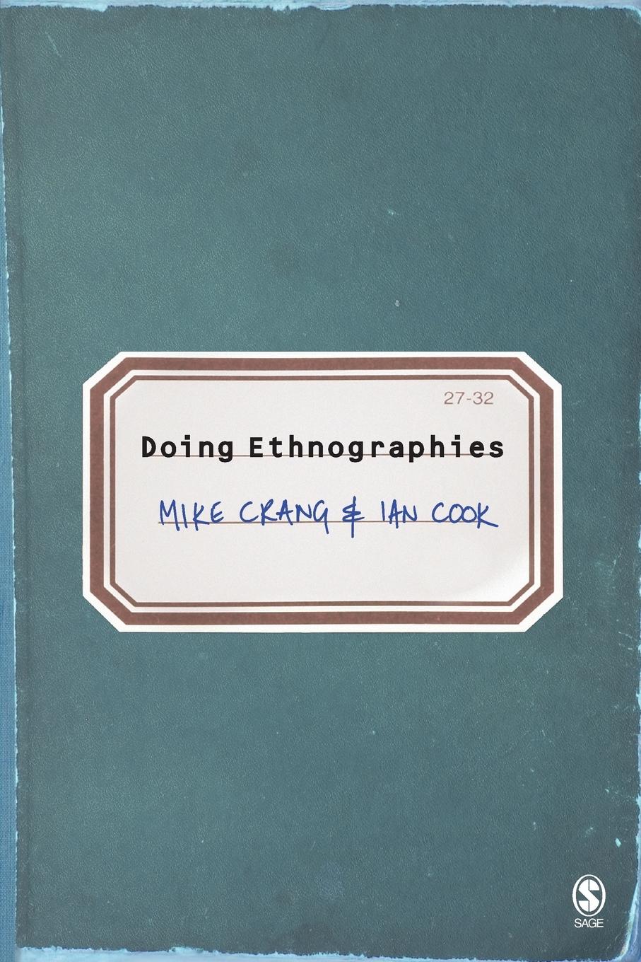 Cover: 9780761944461 | Doing Ethnographies | Mike A Crang (u. a.) | Taschenbuch | Englisch