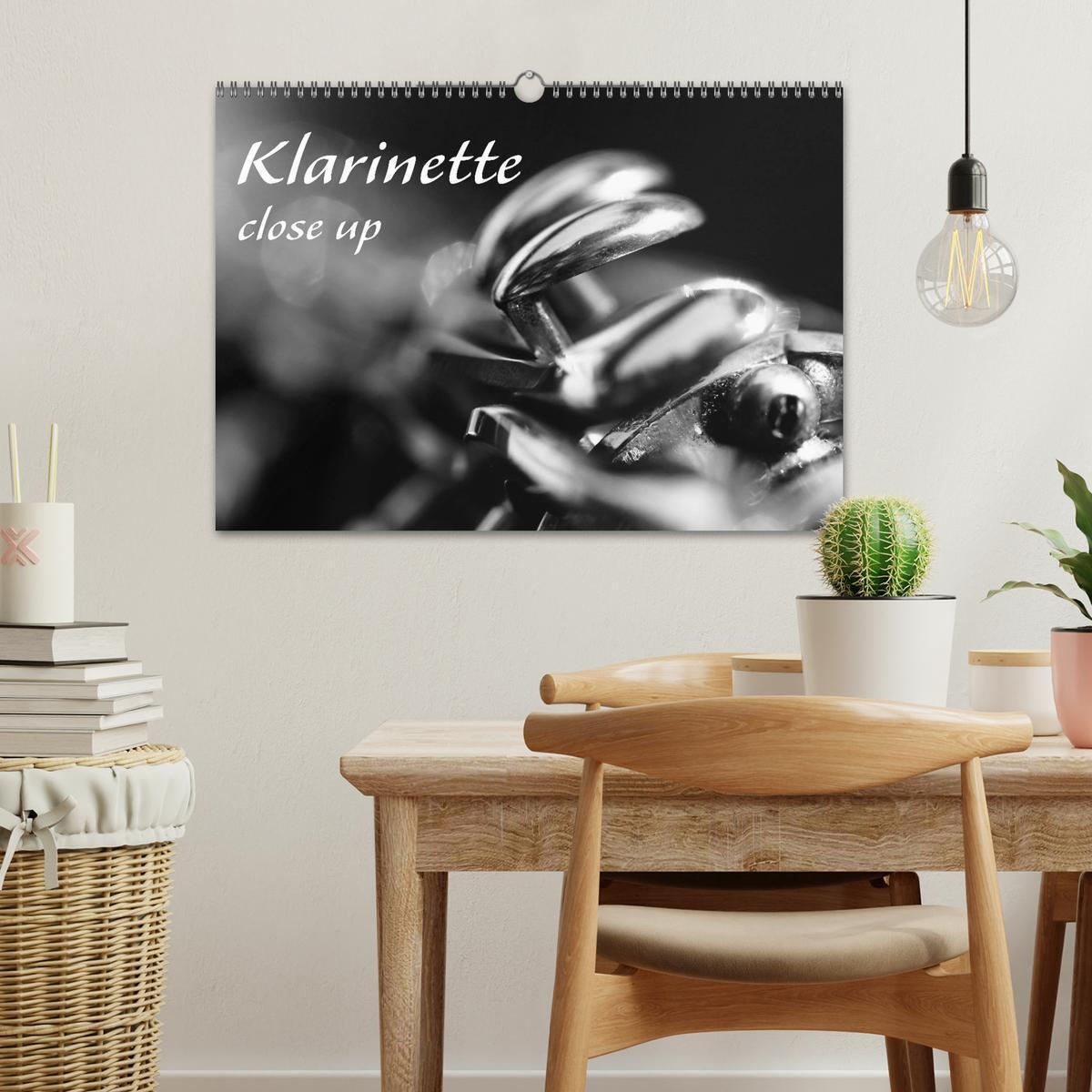 Bild: 9783435508440 | Klarinette - close up (Wandkalender 2025 DIN A3 quer), CALVENDO...