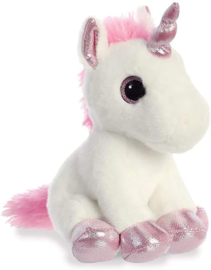 Cover: 5034566608672 | Aurora 60867 - Sparkle Tales Einhorn Lolly, weiß/rosa, Plüschfigur,...